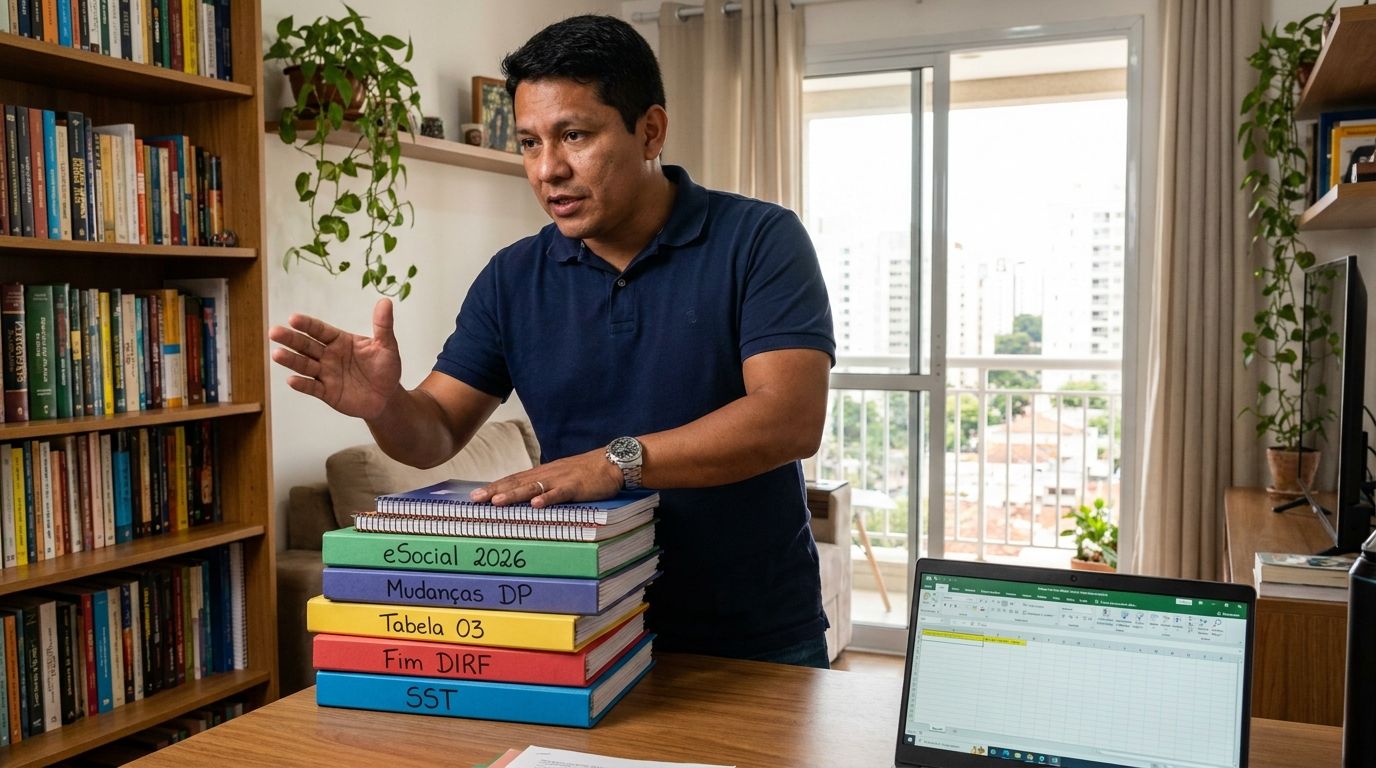 eSocial 2026: Mudanças no DP, Tabela 03, Fim da DIRF e SST – Sua Empresa Pronta?