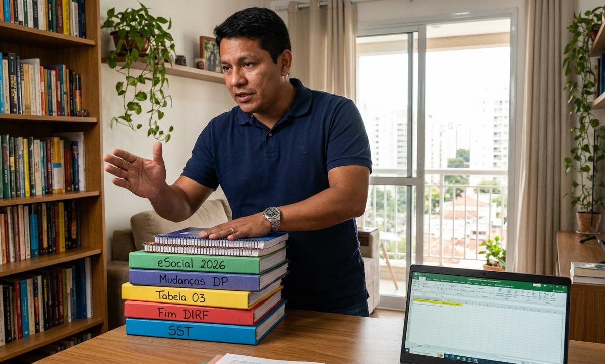 eSocial 2026: Mudanças no DP, Tabela 03, Fim da DIRF e SST – Sua Empresa Pronta?