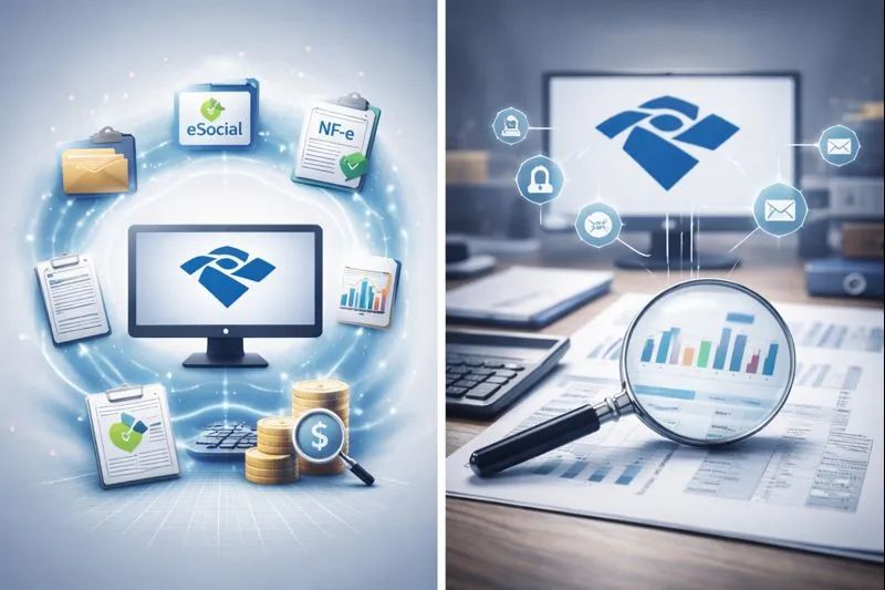 Cruzamento de dados da Receita Federal em fiscalizacao de empresas