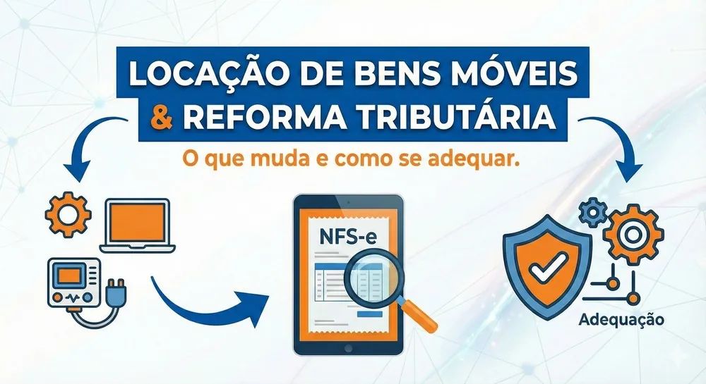 Locacao de bens moveis e obrigatoriedade de emissao de NFS-e apos a reforma tributaria