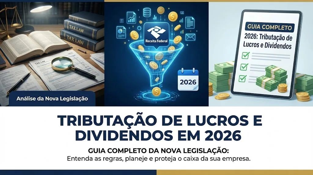 Guia completo da tributacao de lucros e dividendos em 2026