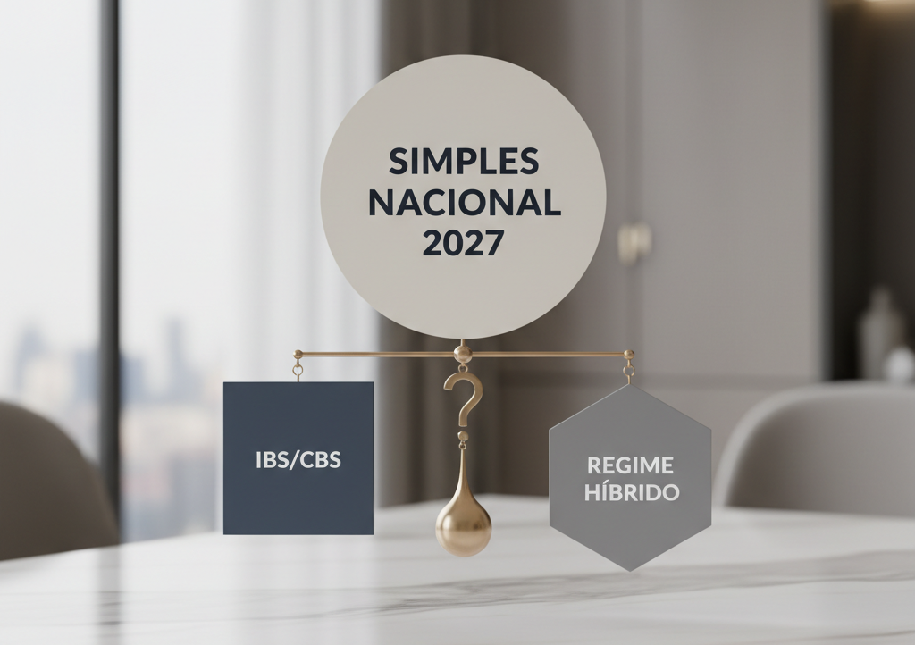 Simples Nacional 2027: Decisão Crucial sobre IBS/CBS e o Regime Híbrido